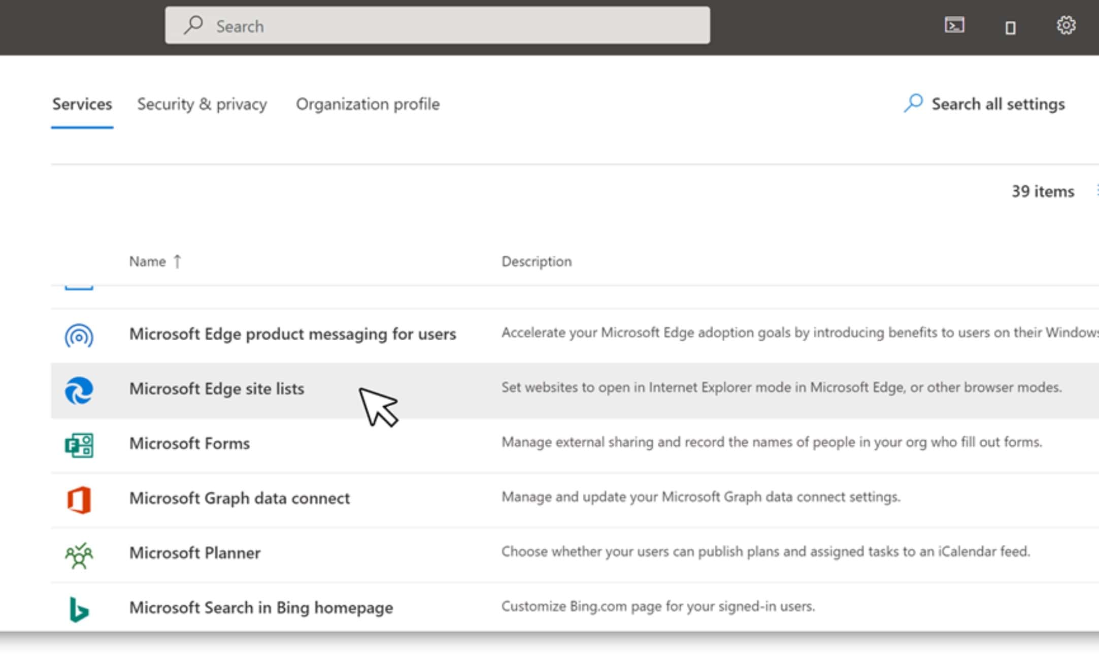 Microsoft Cloud Site List Management