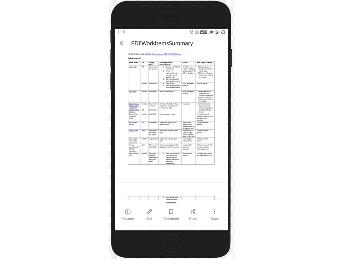 Microsoft Office cho điện thoại di động Android