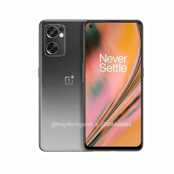 OnePlus Nord CE 2 rendering