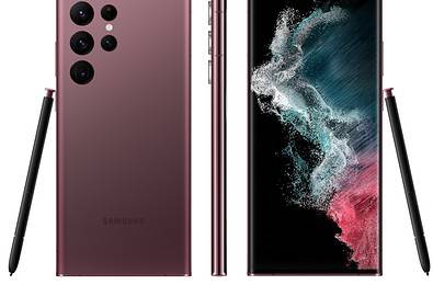 Samsung Galaxy S22 Ultra virallinen renderöinti