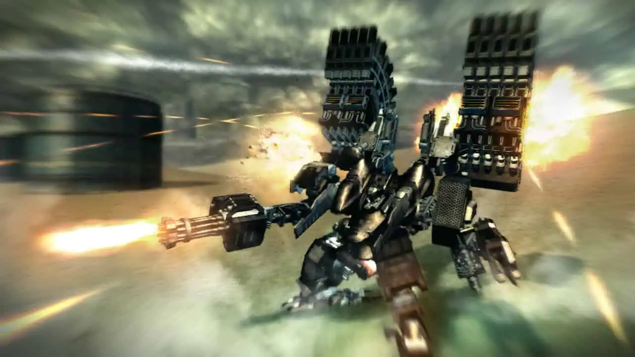 Următorul joc Armored Core al software-ului a apărut online