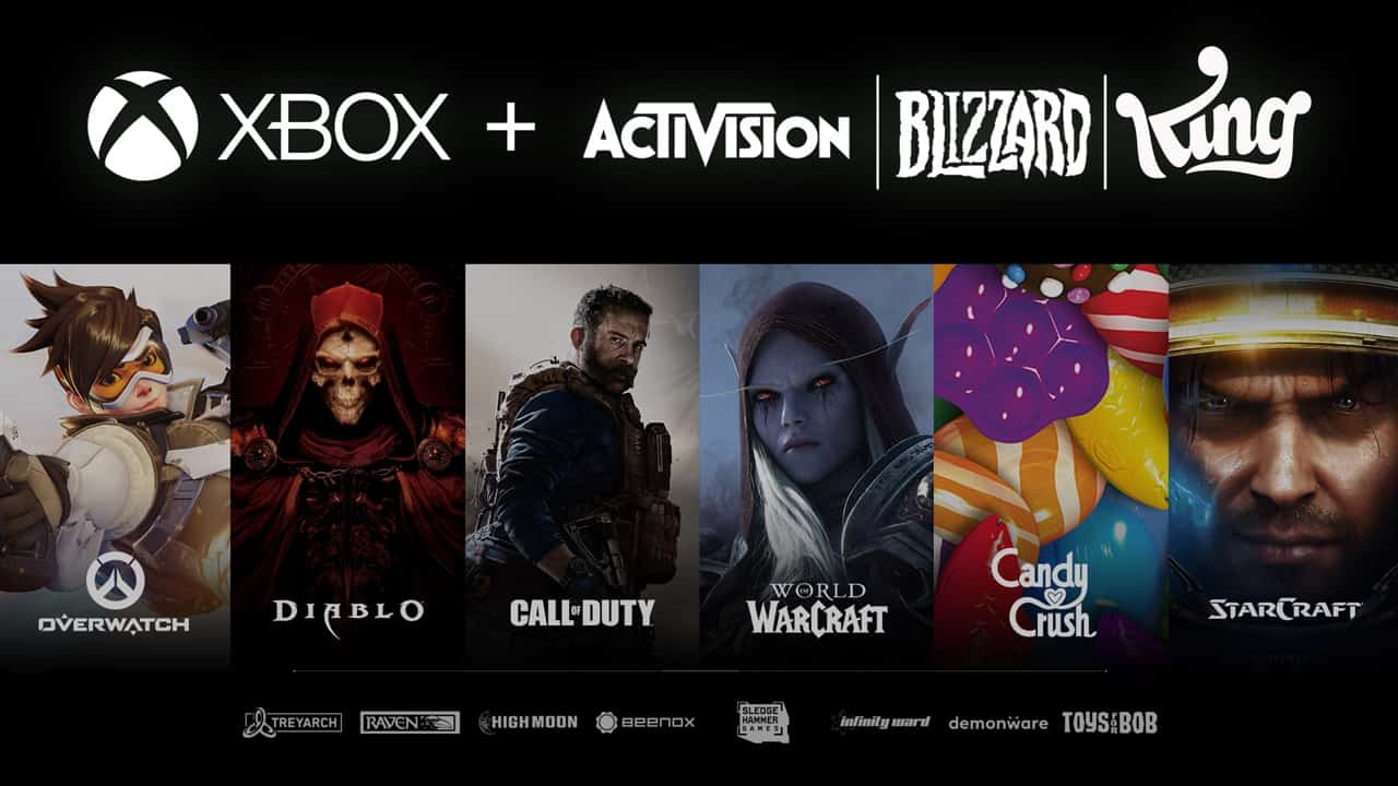 Король Microsoft Activision Blizzard