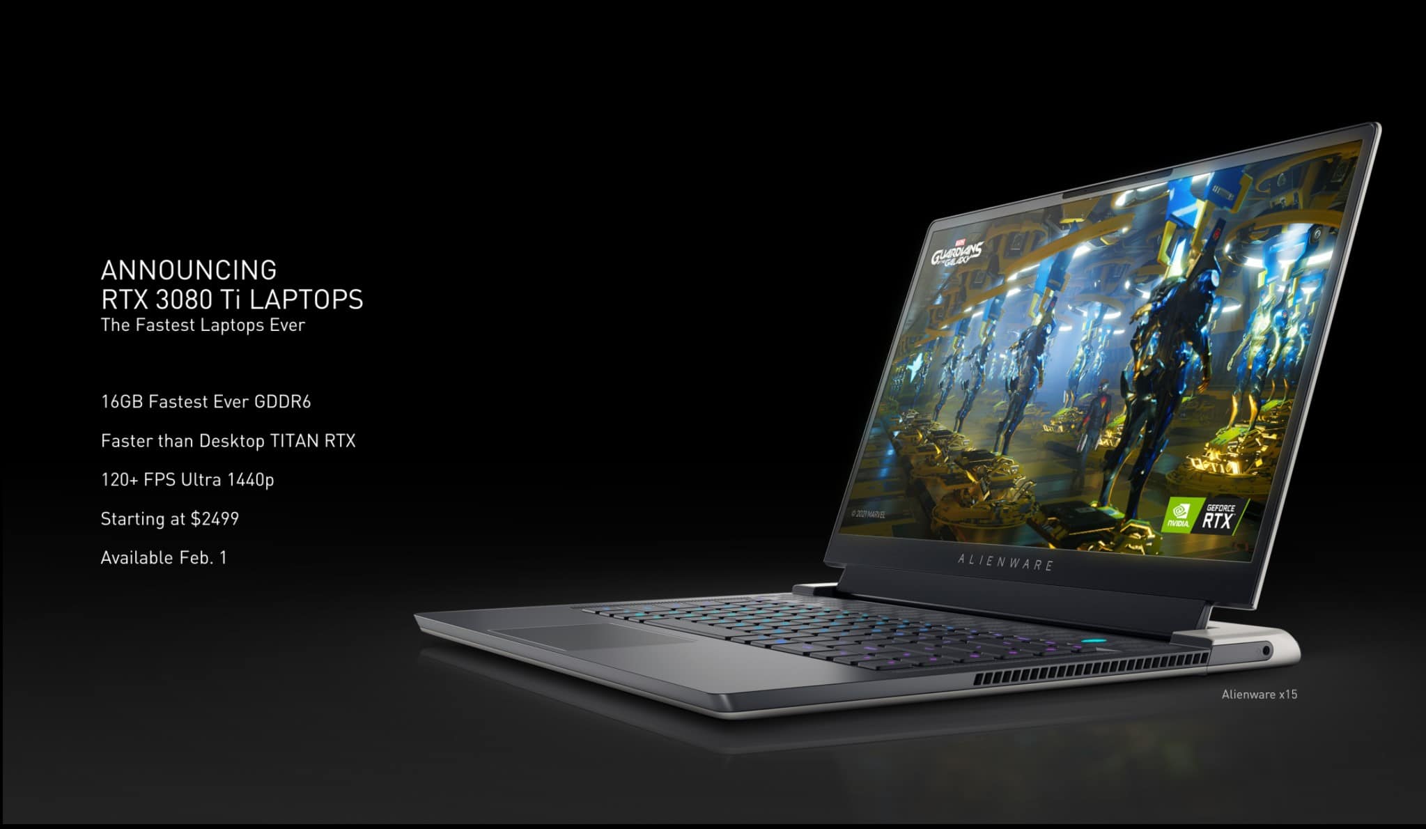 NVIDIA GeForce RTX 3080 Ti Laptop GPUs