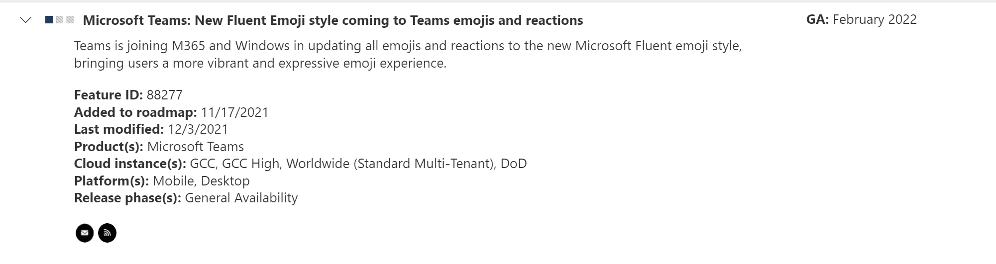 Microsoft Teams emoji