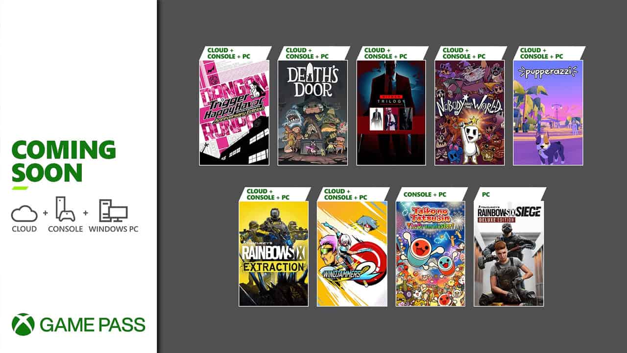 مایکروسافت تایید کرد که Xbox Game Pass در ژانویه امسال Death's Door و Rainbow Six Extraction را دریافت می کند.