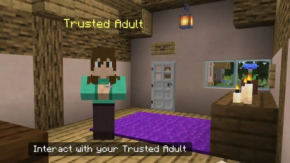 Minecraft Trusted Adult NPC