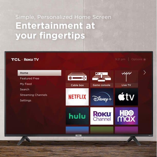 TCL 55" Class 4-Series 55S431 Roku Smart TV