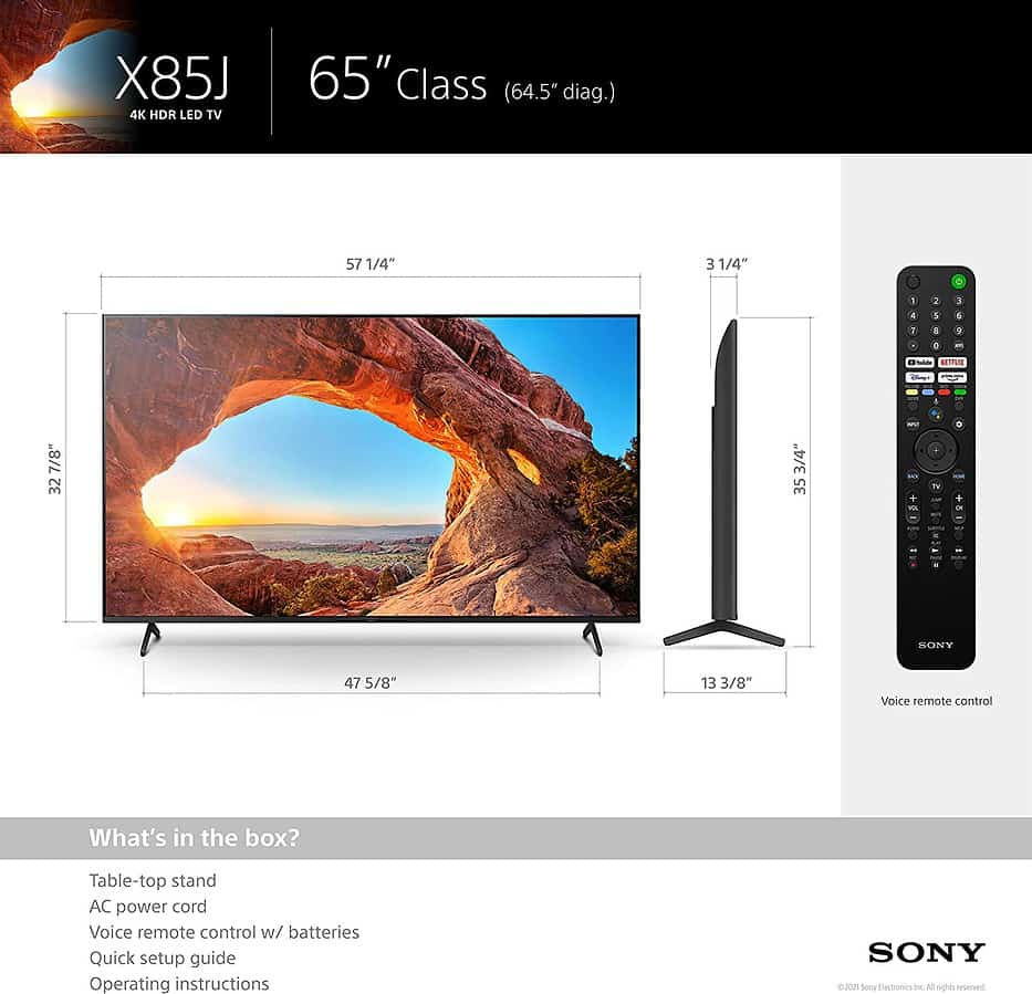 Sony Bravia X85J: Tailored for Cinematic Experience