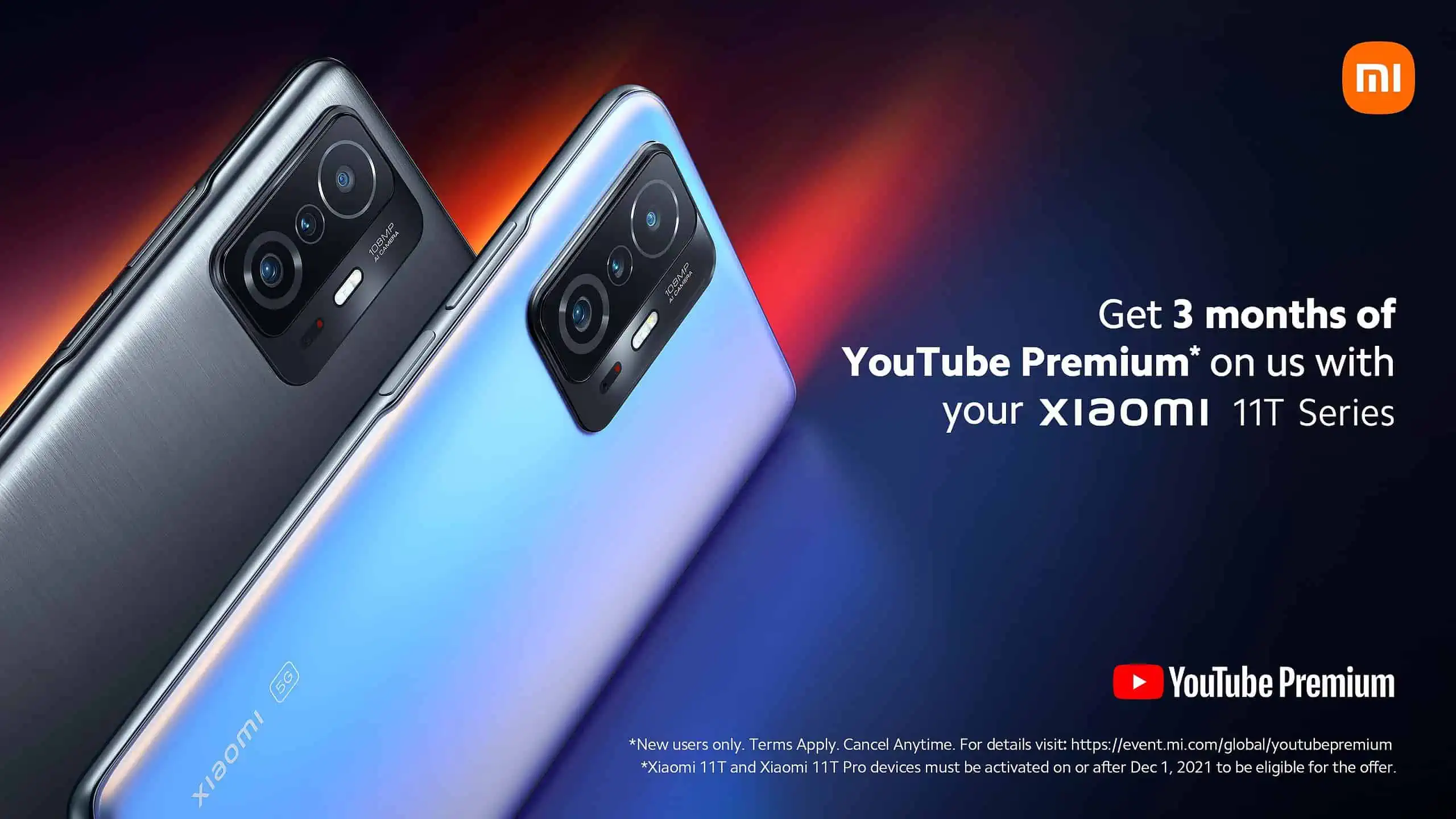 Xiaomi Collabs with YouTube, Offers Free Premium Trials