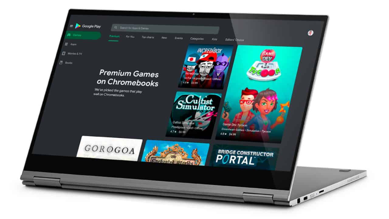 Chrome OS Chromebook Gaming