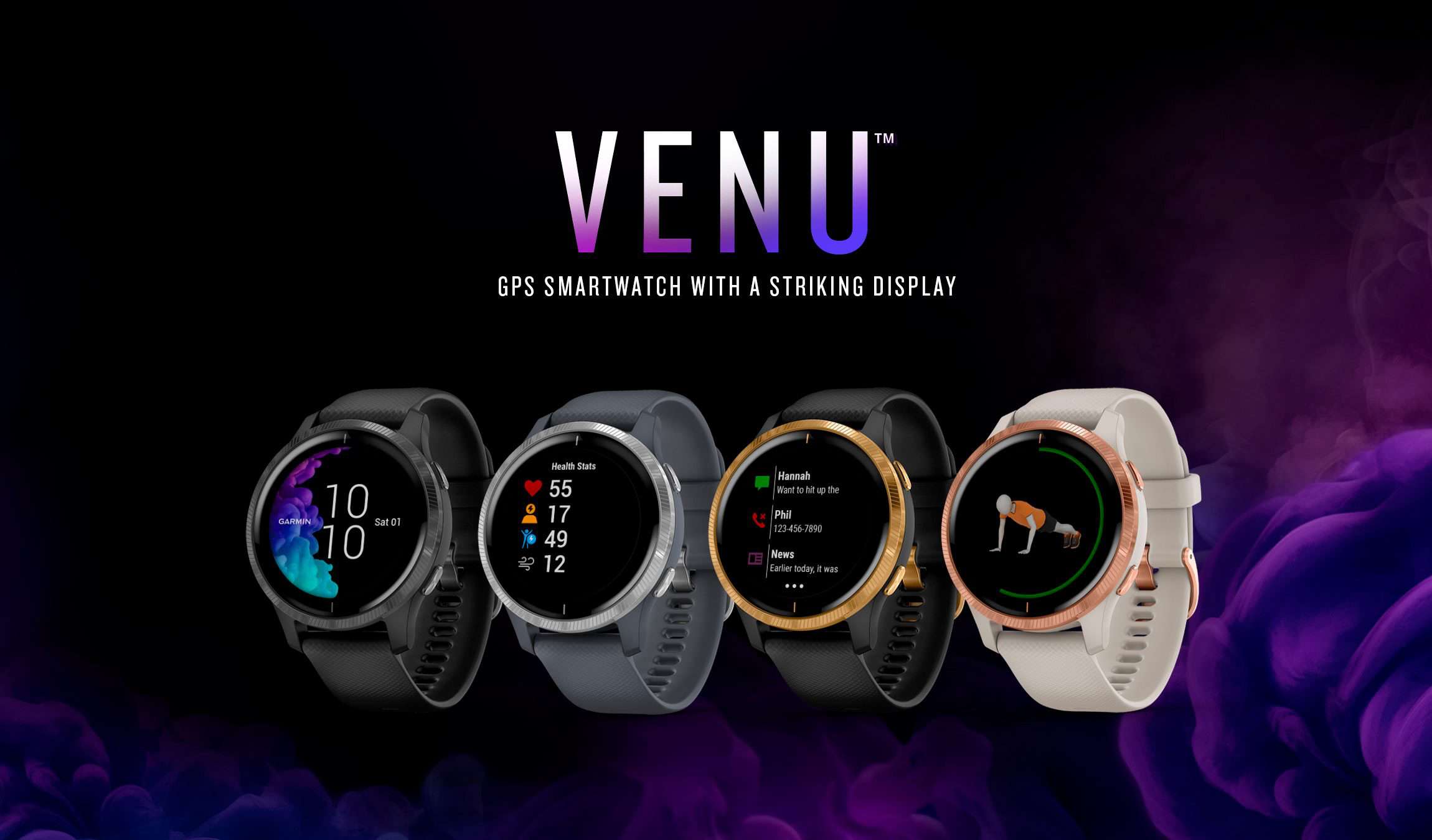 Garmin gps smartwatch discount venu