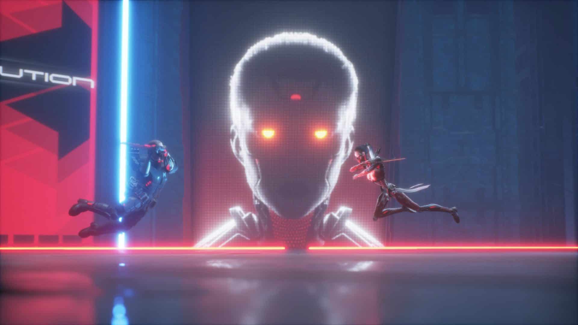 Ghostrunner: Project_Hel סצנת קרב