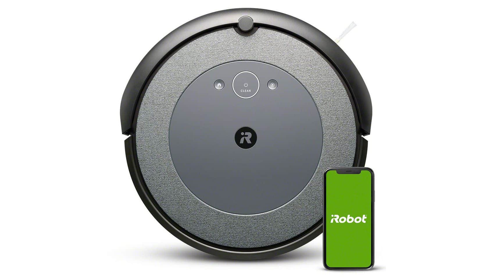 iRobot Roomba i3 Vacuum with phone