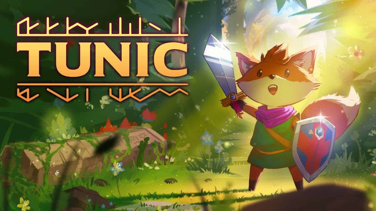 Xbox Tunic, fox game character with armor and sword