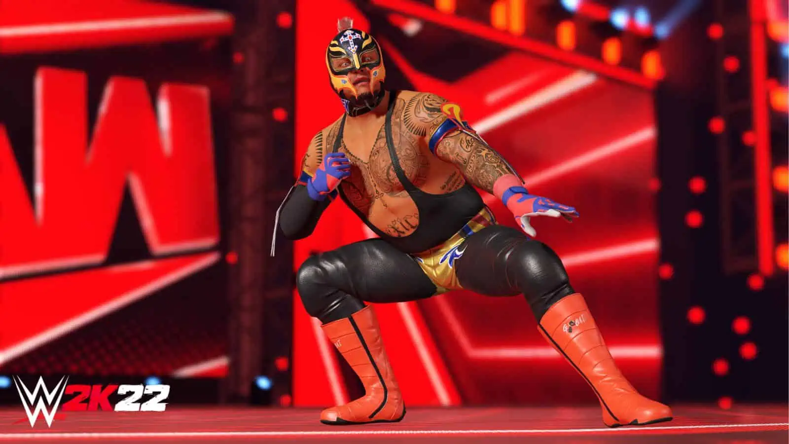 WWE 2K22 game character