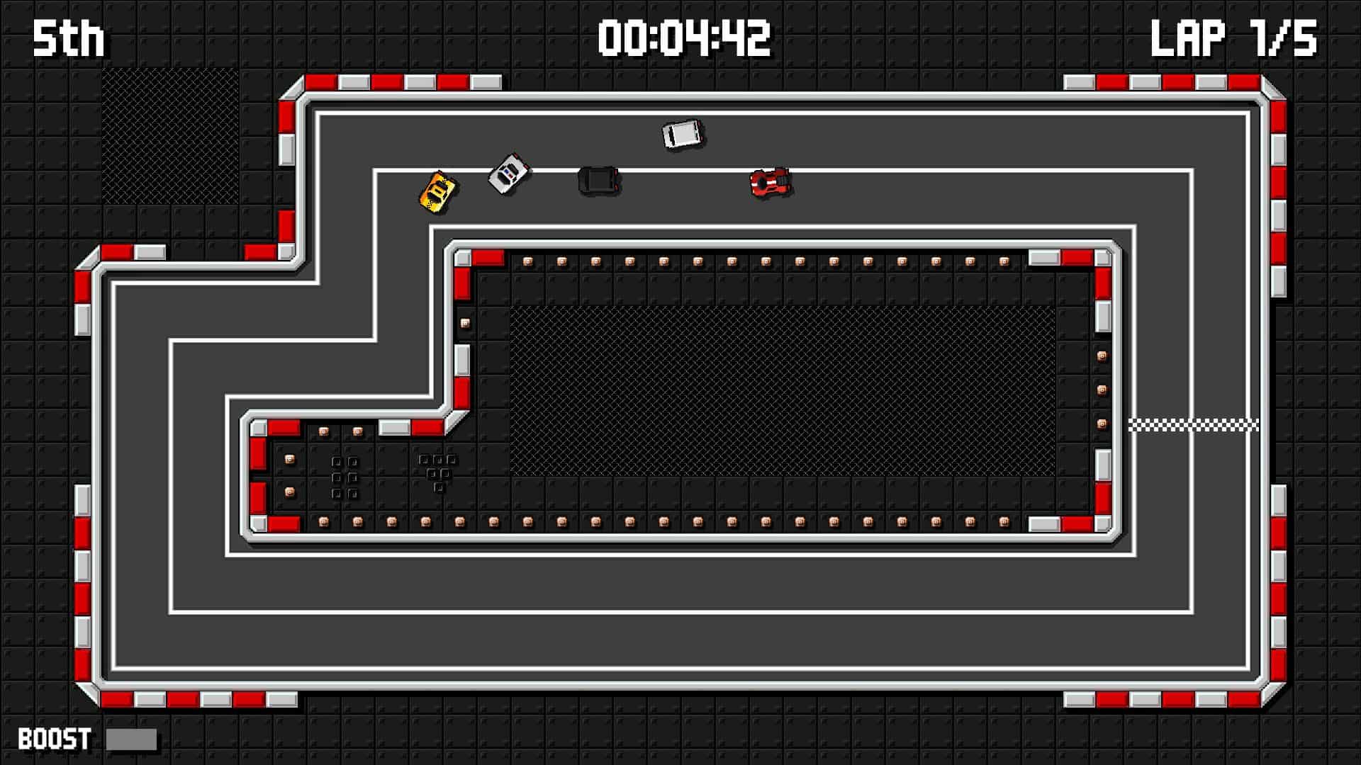 Retro Pixel Racers game