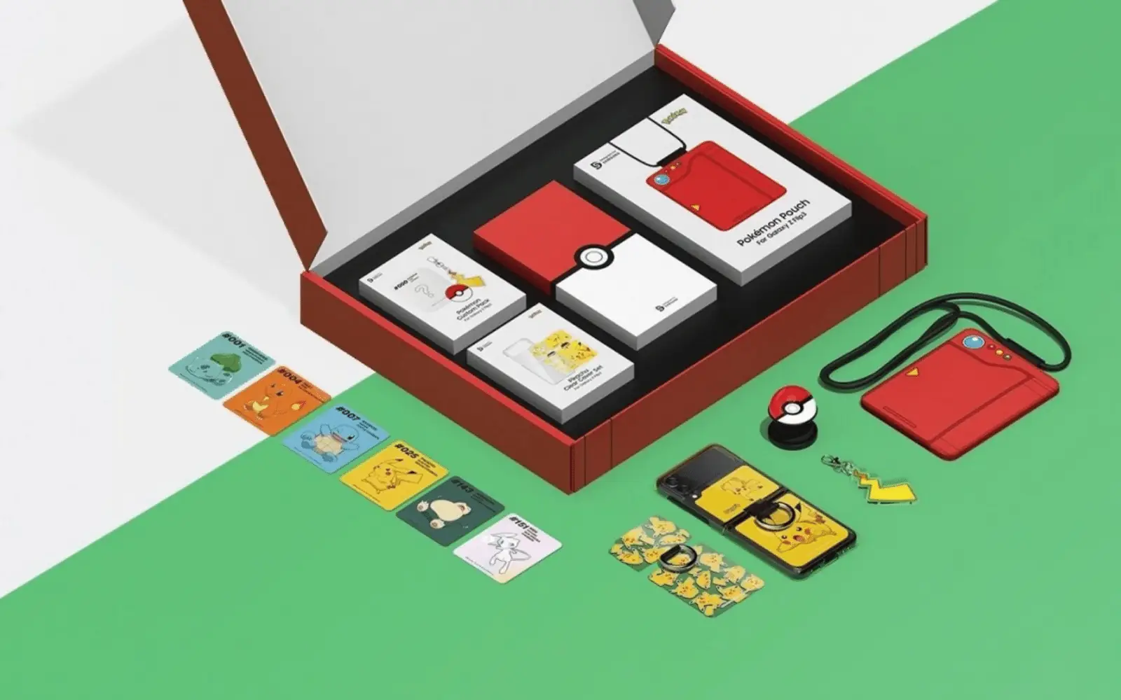 Samsung Galaxy Z Flip 3 Pokémon Edition Package