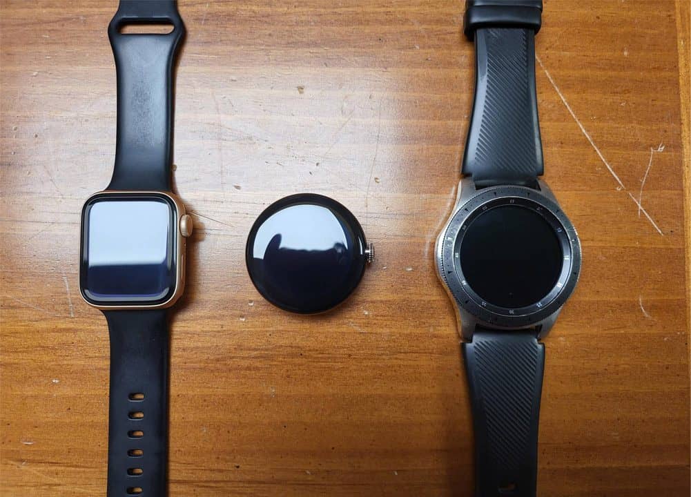 مقایسه Google Pixel Watch