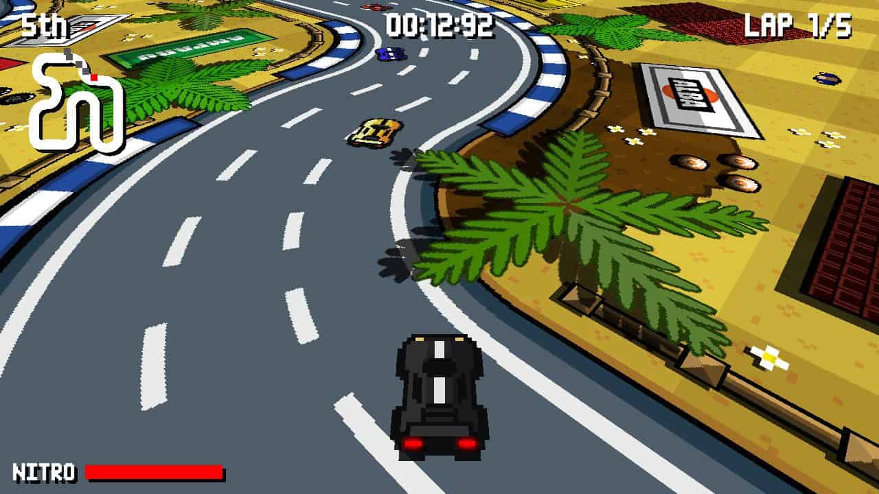 Micro Pico Racers game screenshot