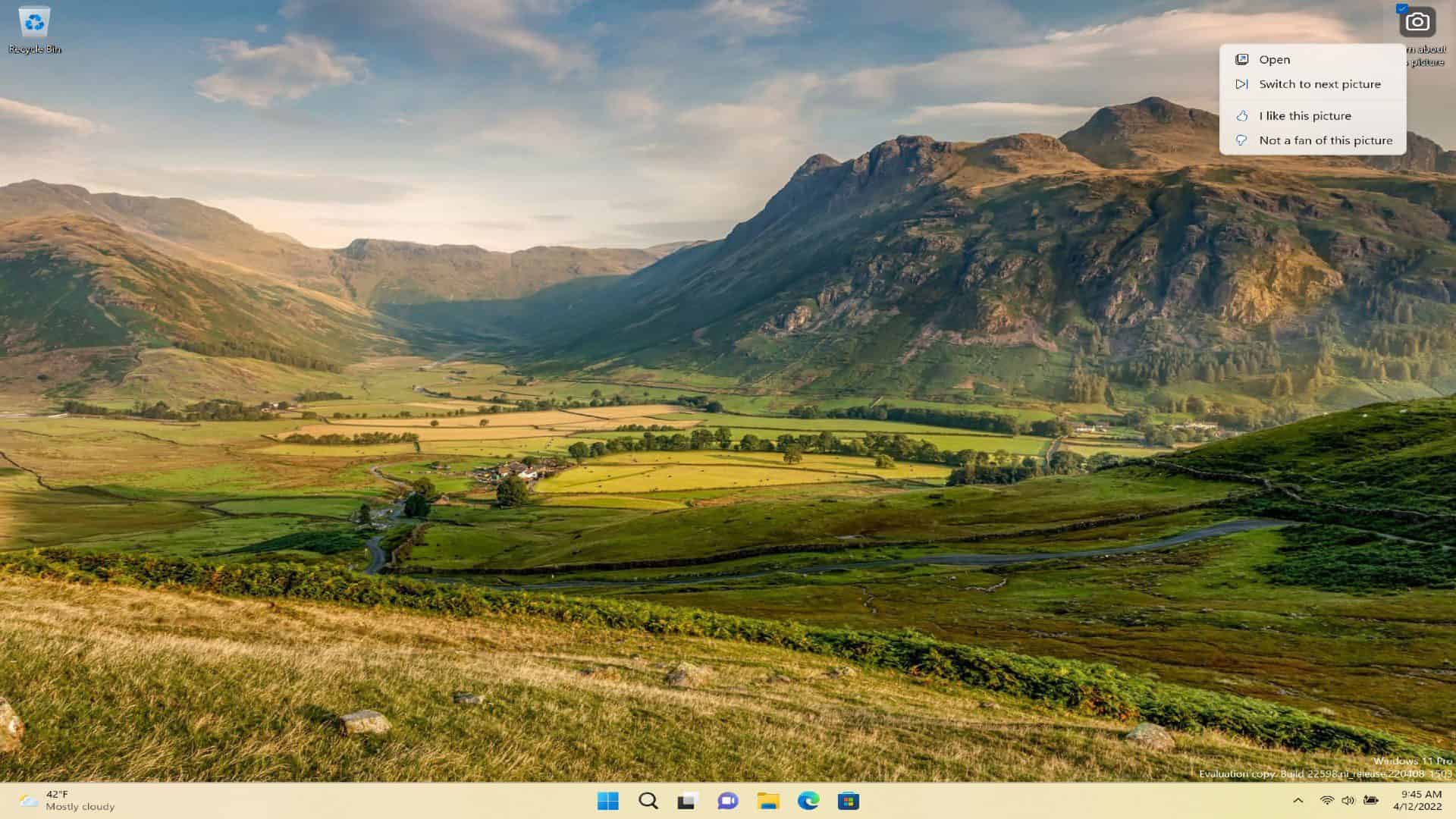 Windows 11 Spotlight header