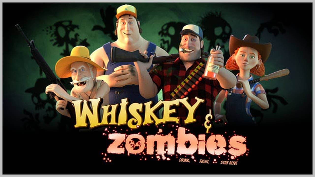Whiskey and Zombies game poster