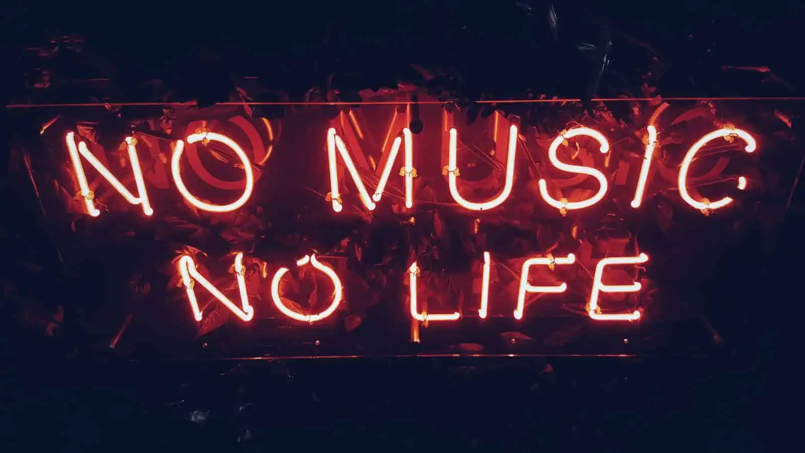 punainen ei musiikkia ei elämänkylttejä