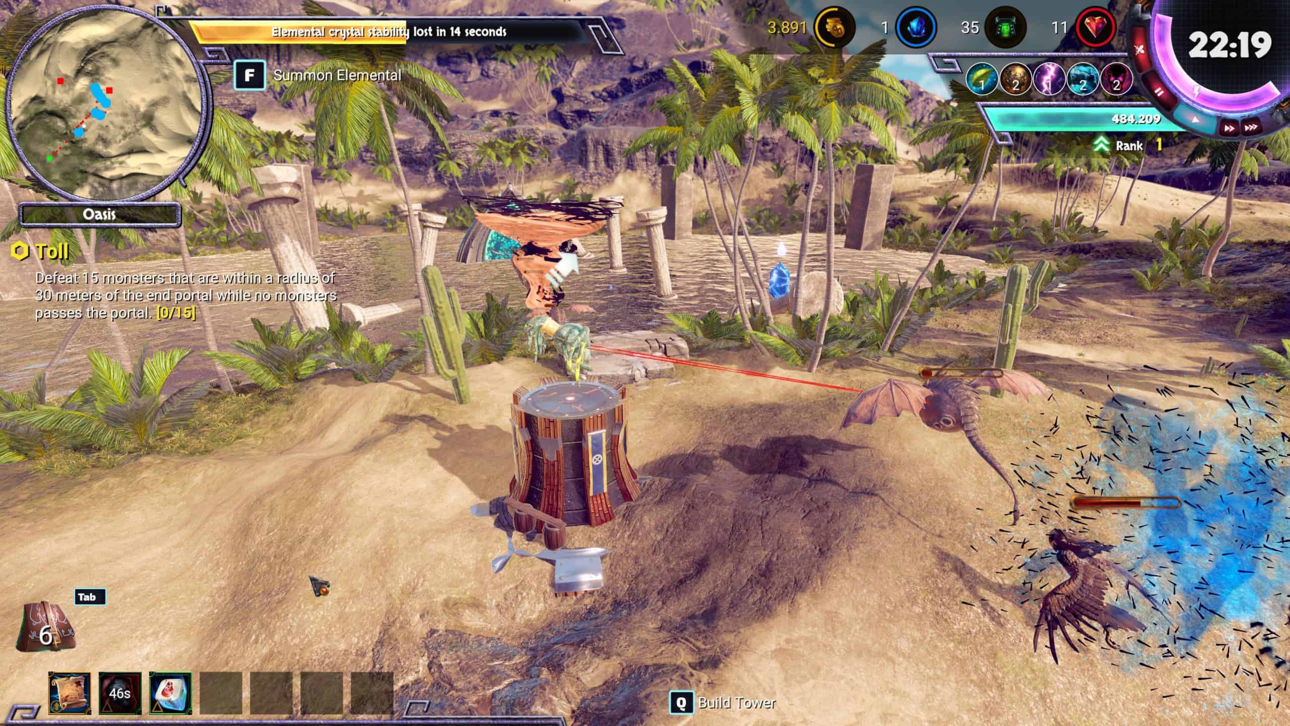 Elemental War 2 game screenshot