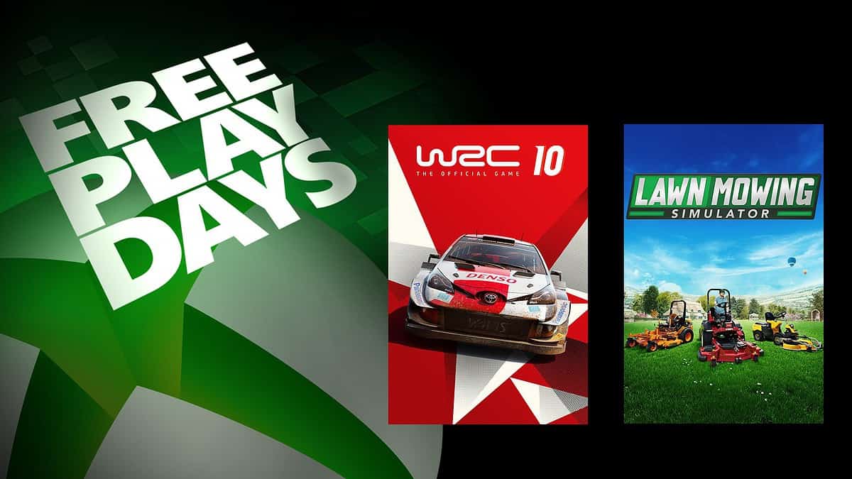 Free Play Days: WRC 10 and Lawn Mowing Simulator