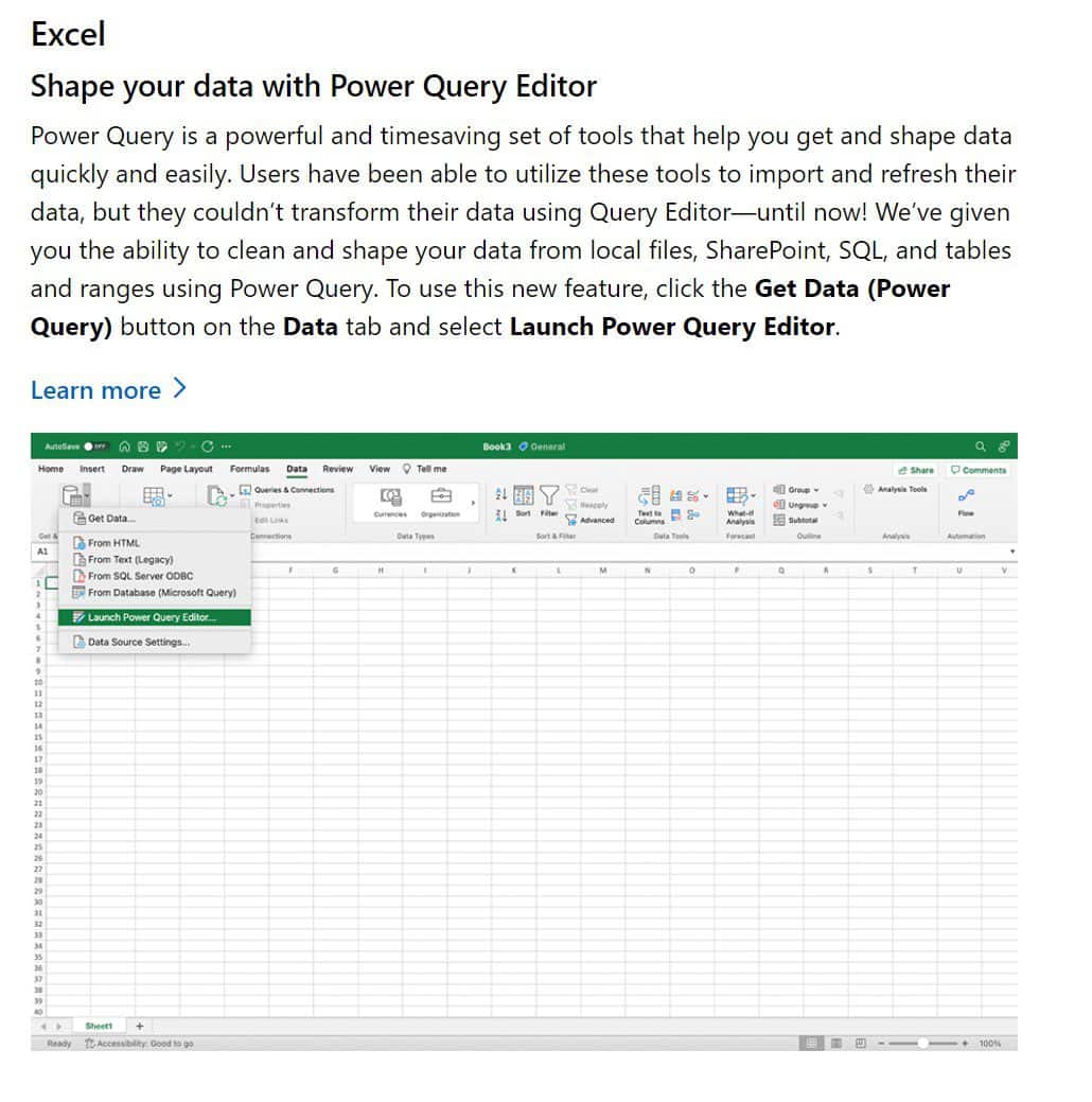 Office Insiders en Mac obtiene una nueva característica de Excel -  MSPoweruser