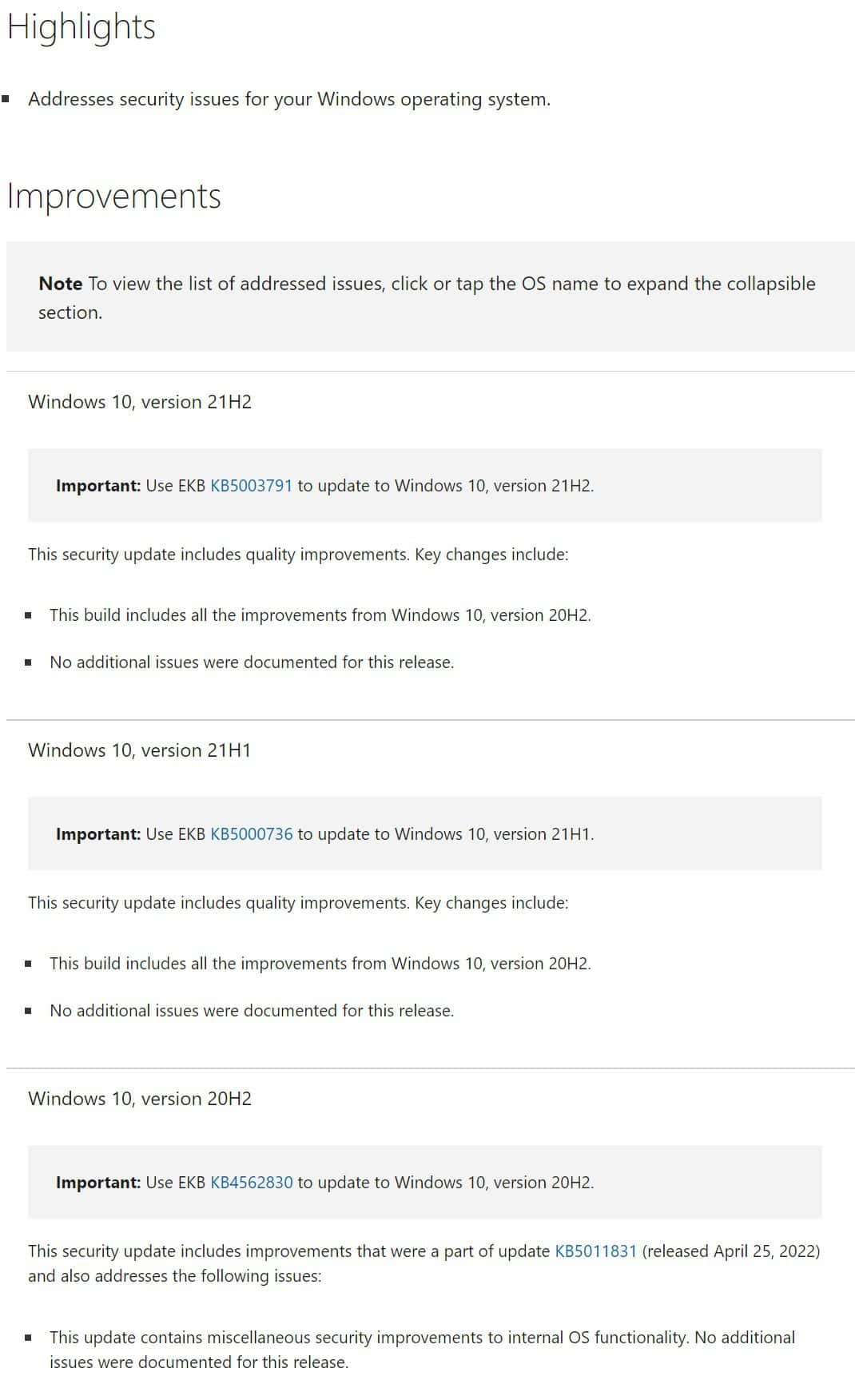 Windows 10 Patch Tuesday