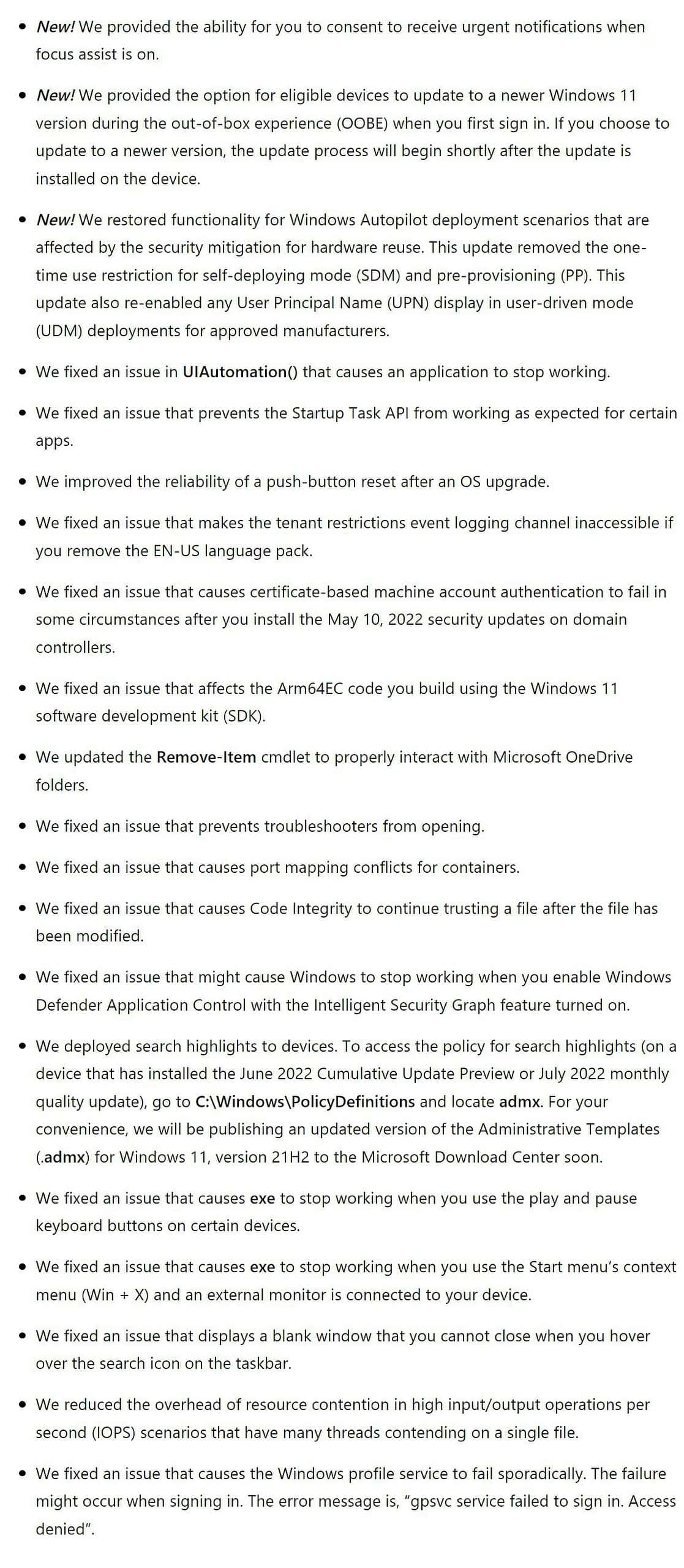 Windows 11 Build 22000.829