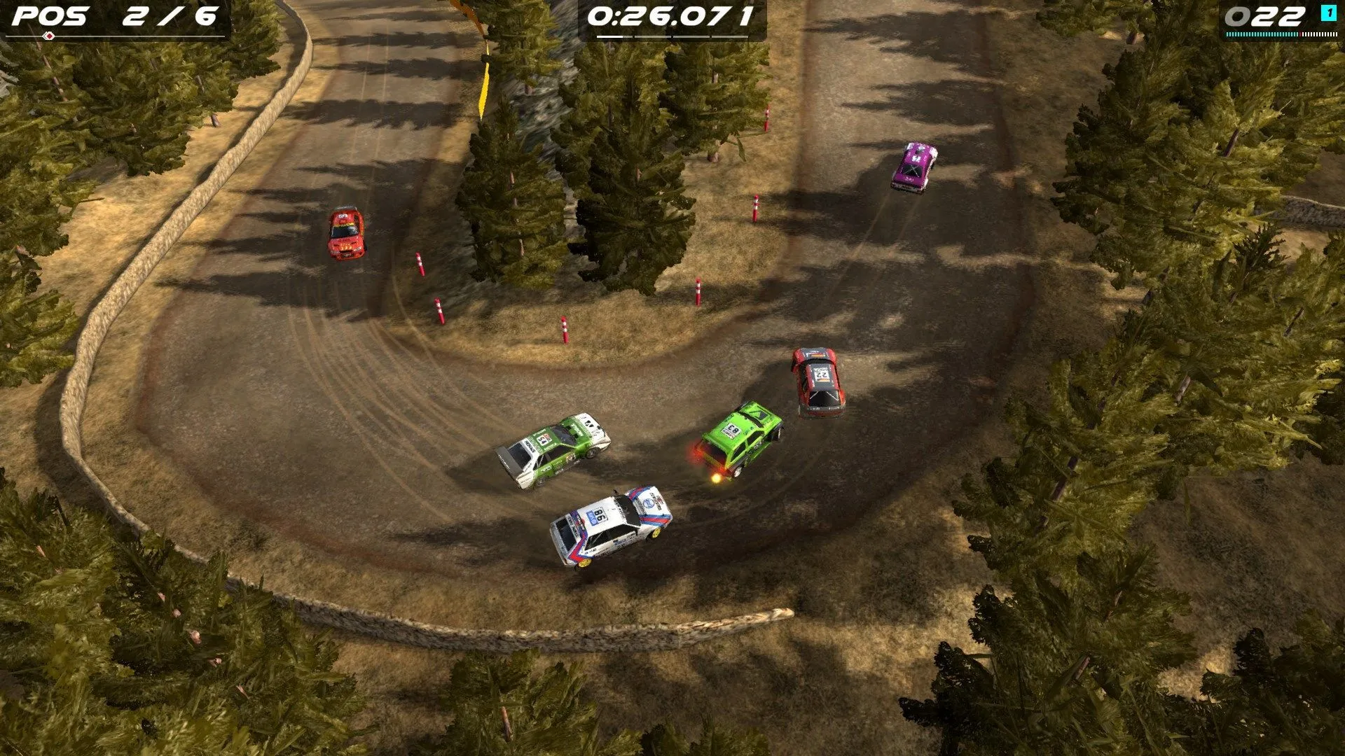 Rush Rally Origins game scene