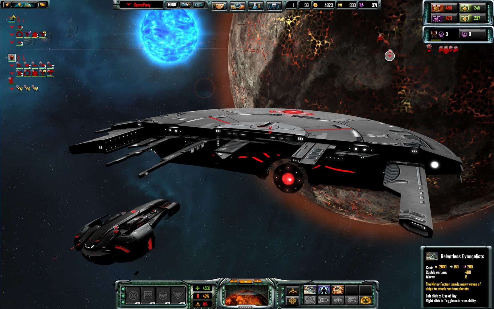 Sins of a Solar Empire: Rebellion game screenshot