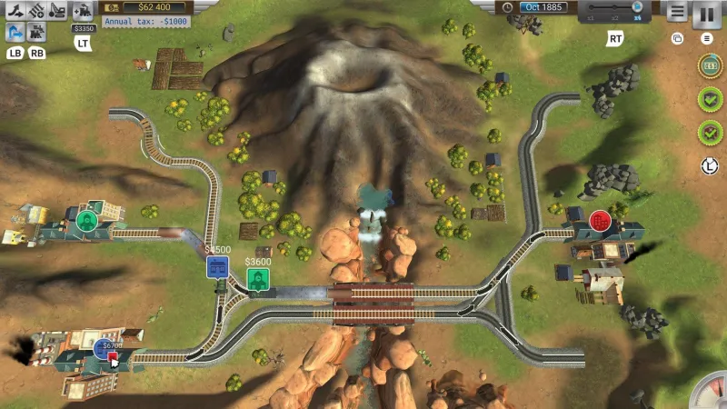 Train Valley: Console Edition -pelin kohtauksen kuvakaappaus