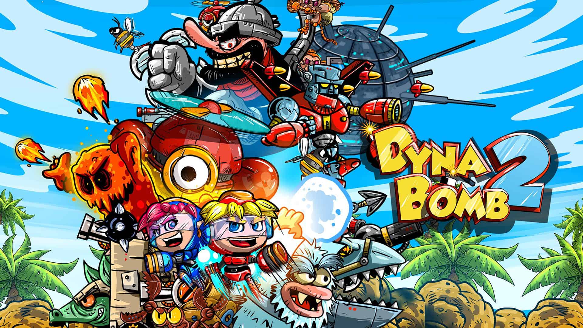 Dyna Bomb 2 game poster
