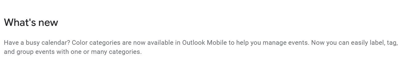 Microsoft Outlook verson 4.2230.1