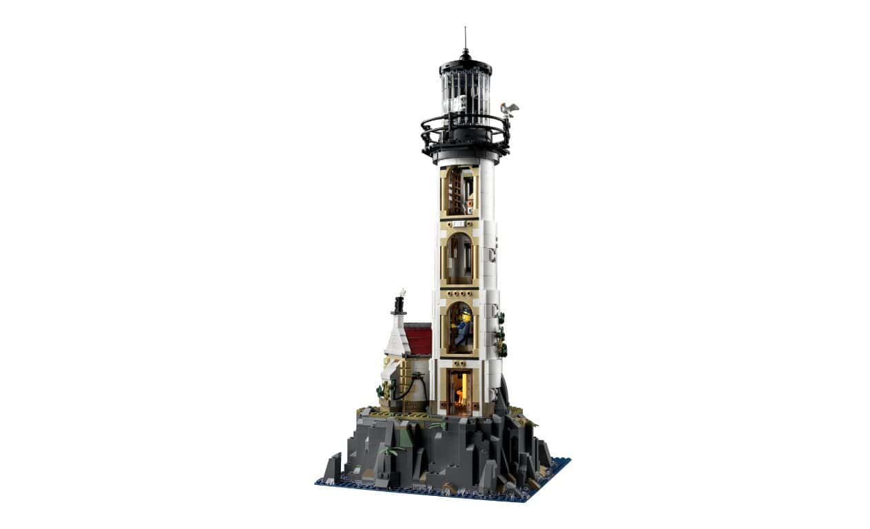 Lego Motorized Lighthouse