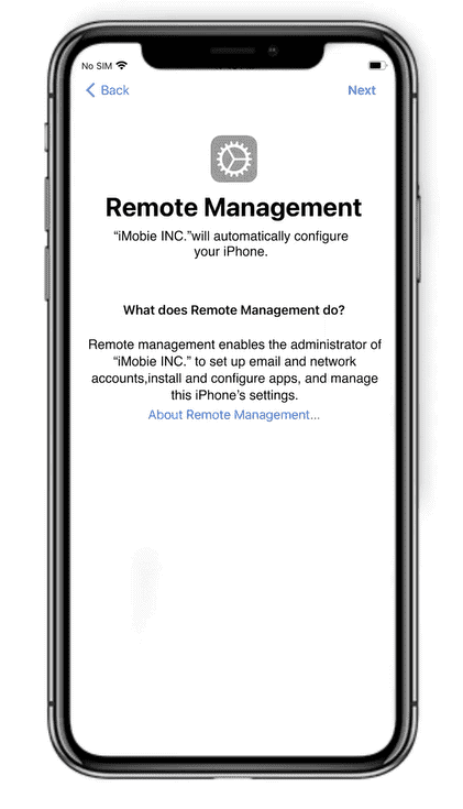 IPhone-setting-remote-managment