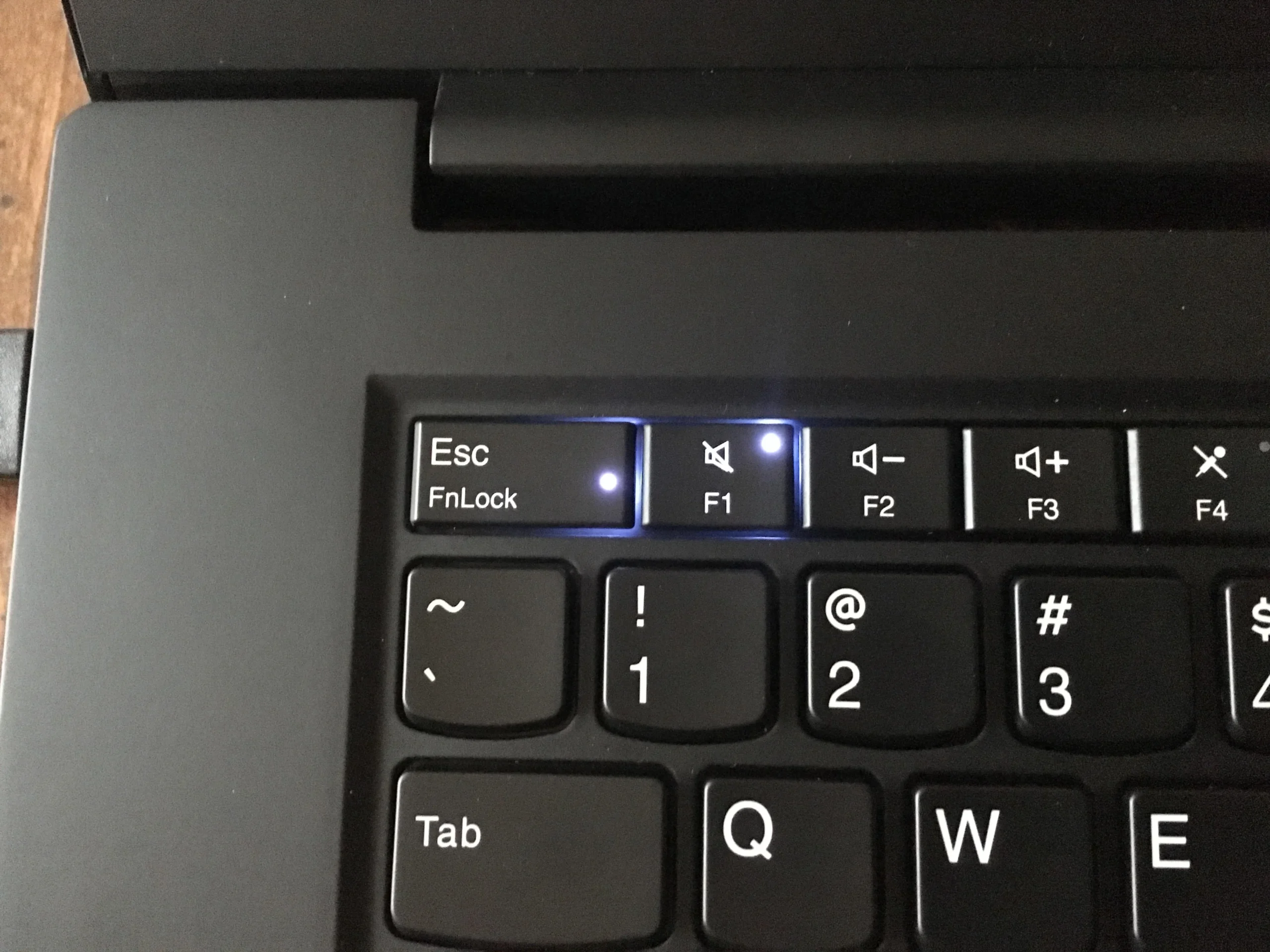 FnLock key on keyboard