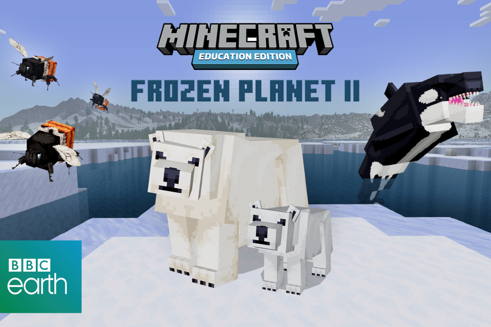 La asociación Minecraft-BBC Earth trae nuevos mundos de Frozen Planet II a los jugadores