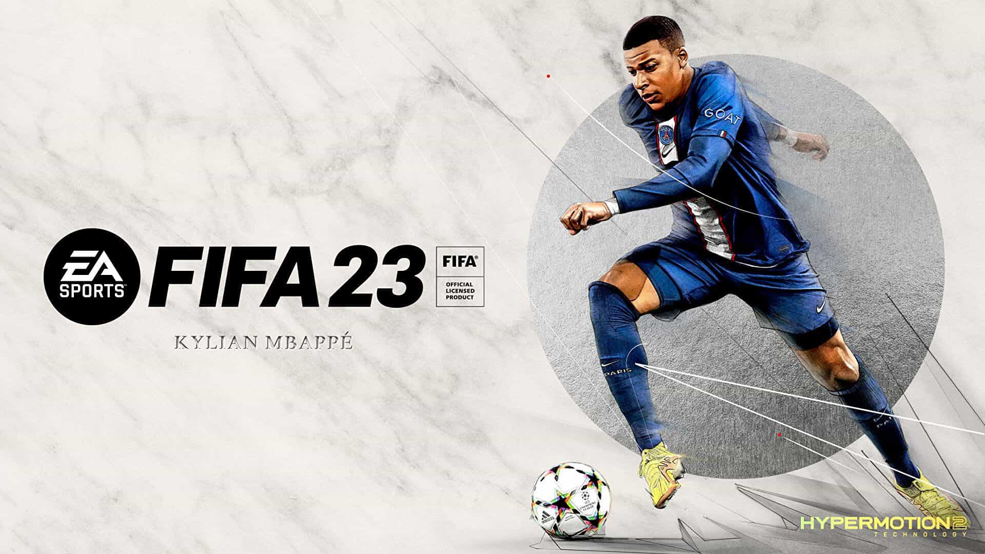 FIFA 23 game poster