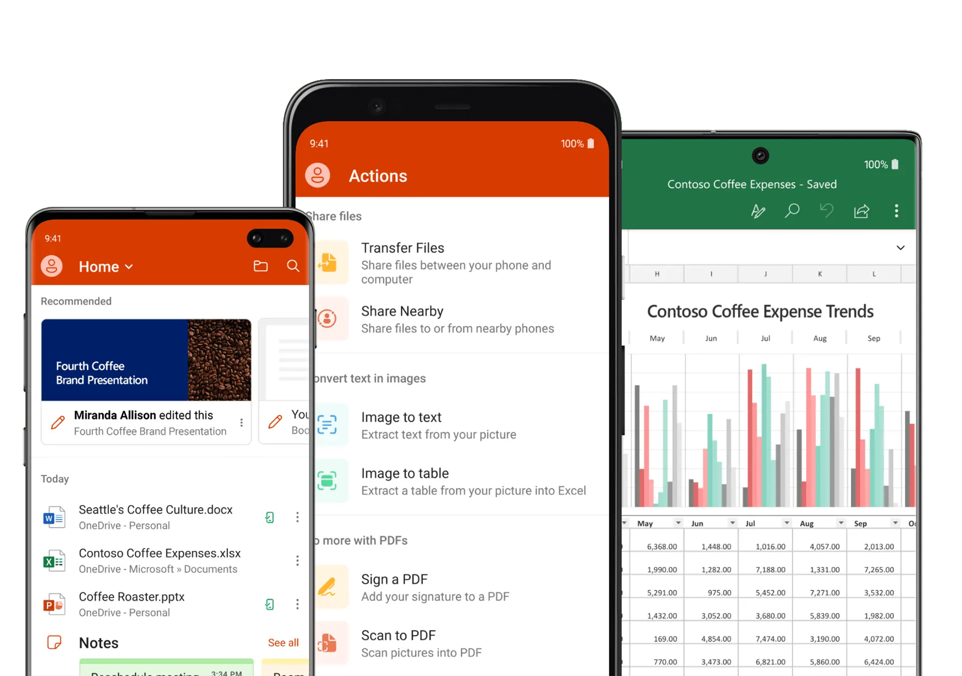Microsoft traz novos recursos para aplicativos do Office para usuários de Android e iOS