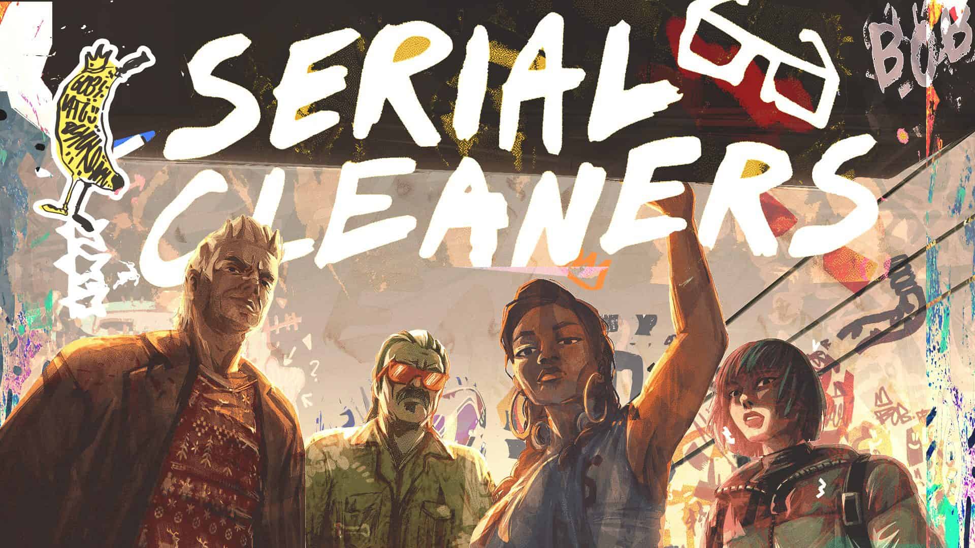 Poster zum Spiel „Serial Cleaners“.