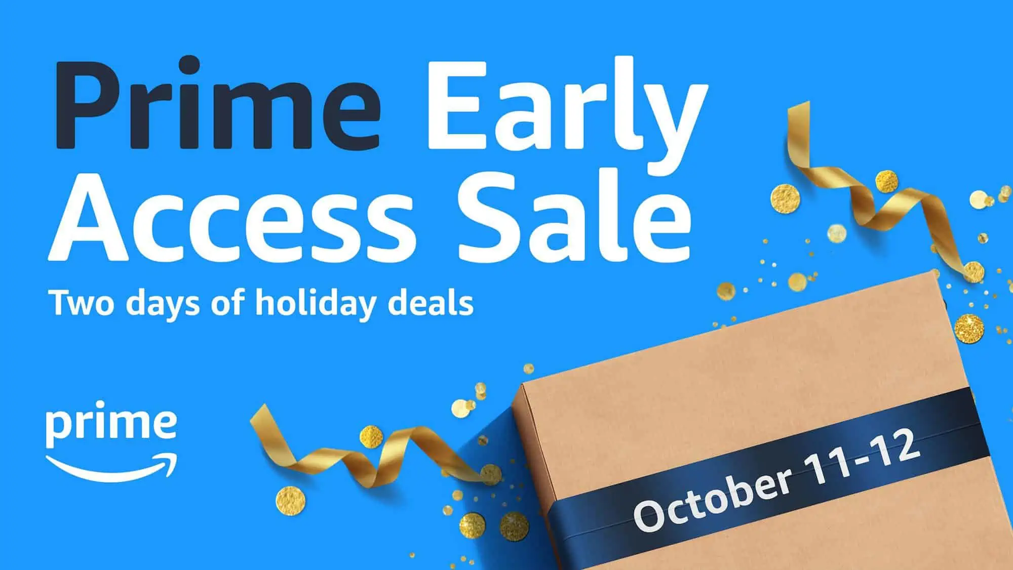 Amazon veranstaltet am 11. und 12. Oktober eine zweite Prime Day-ähnliche exklusive Verkaufsveranstaltung