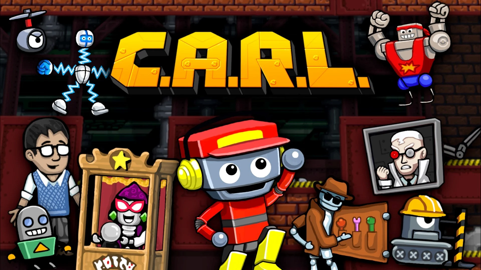 C.A.R.L. game poster