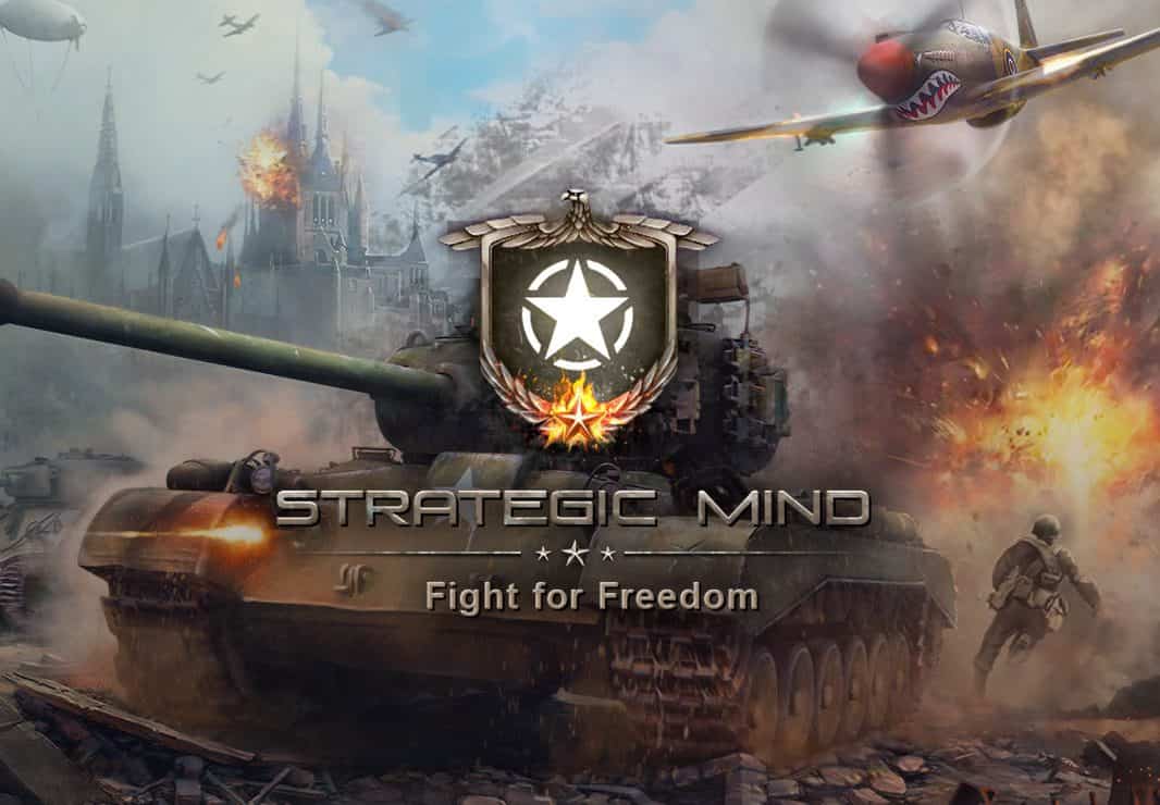 „Strategic Mind: Fight for Freedom“-Spielplakat