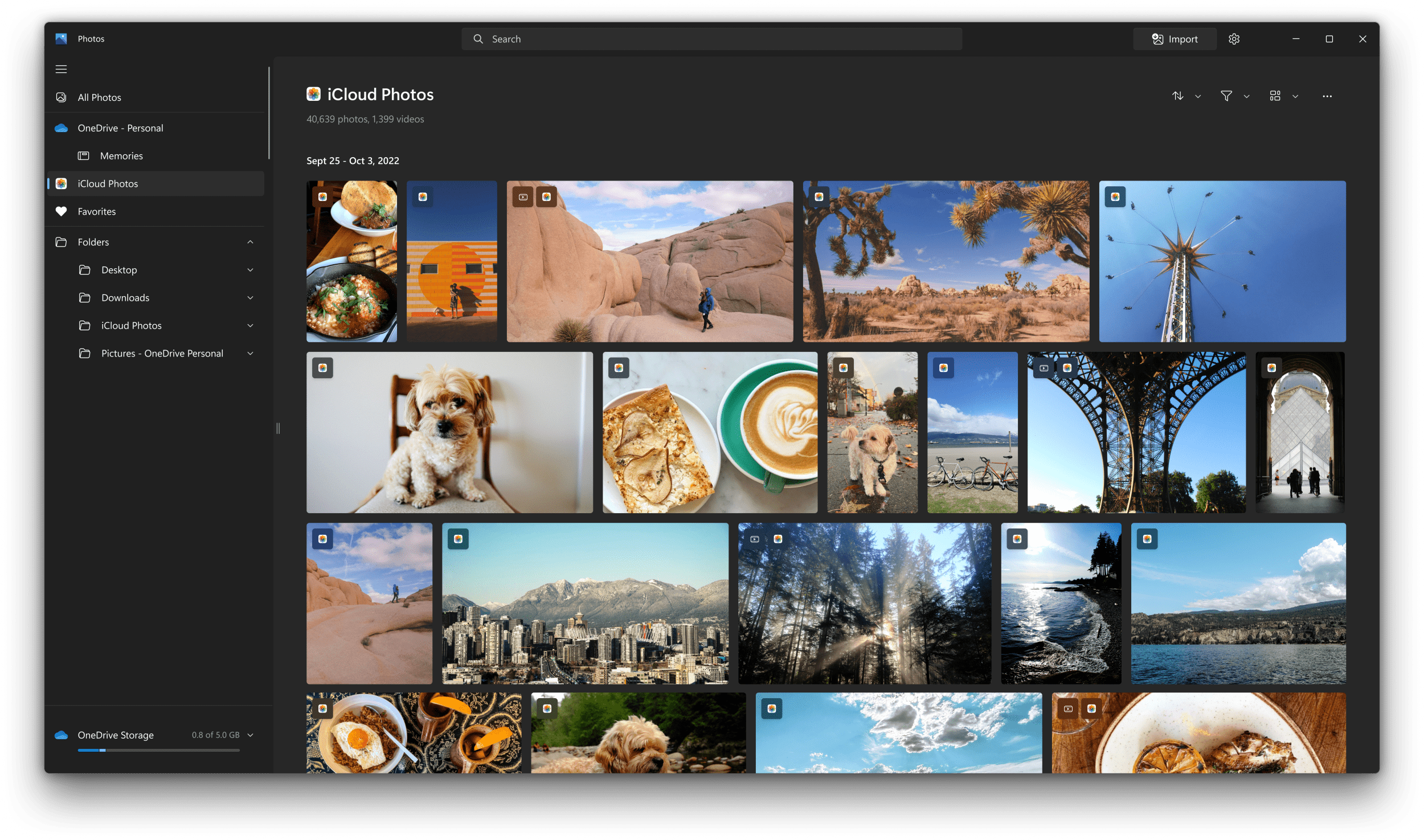 Nouvelle application Microsoft Photos