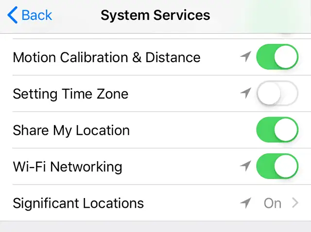 Disable Time Change Option on iPhone