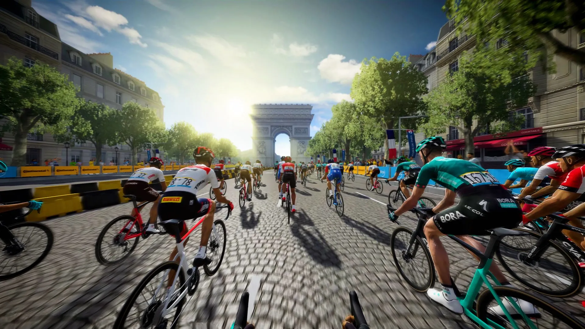Tour de France 2022 game screenshot