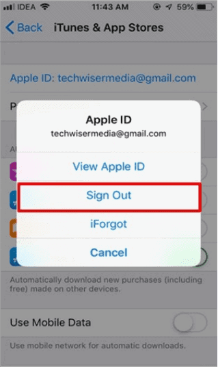 How To Sign Out Of App Store